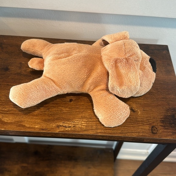 Melissa and Doug Brown Laying Down Plush Puppy - Picture 3 of 5